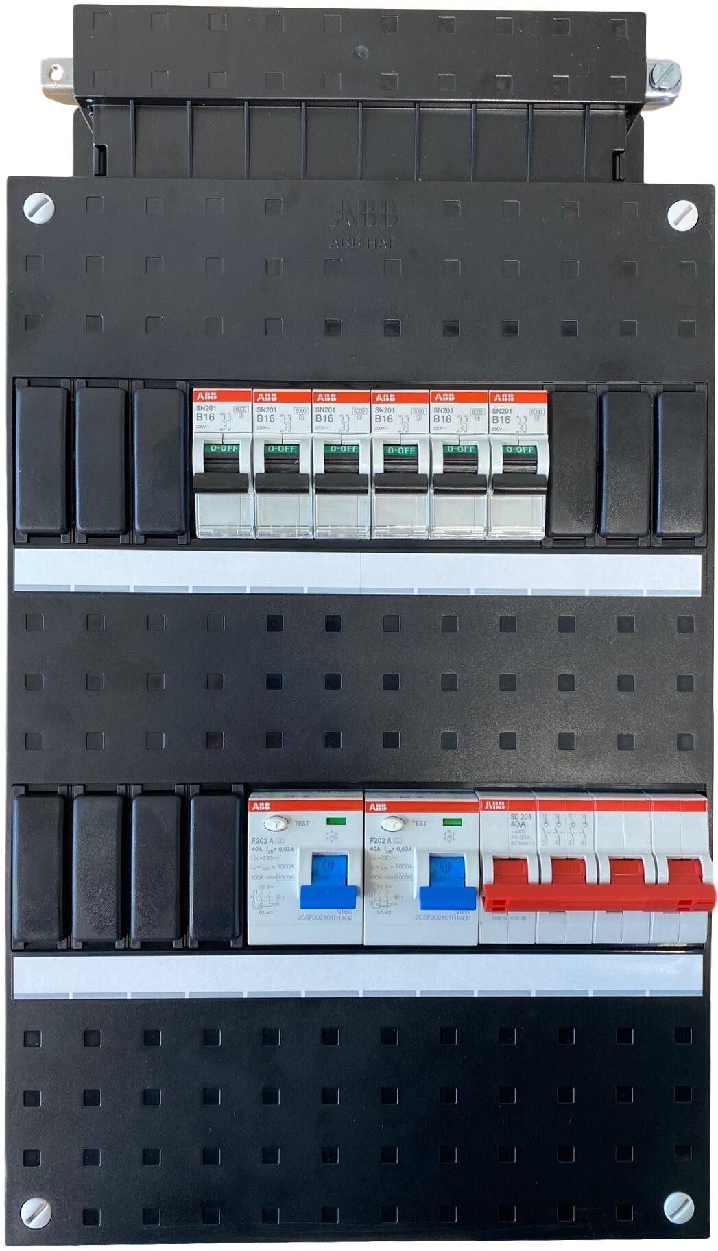 ABB Groepenkast 4 tot 12 groepen 3 fase