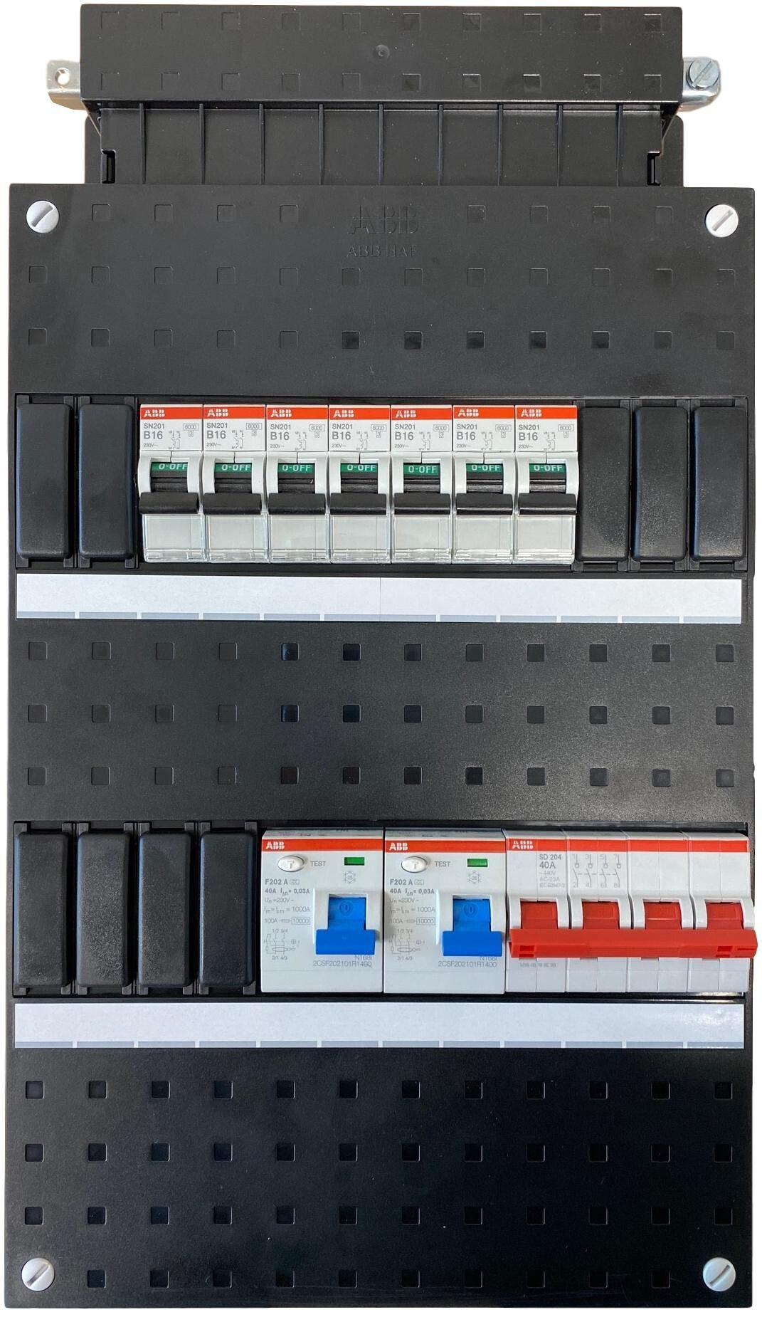 ABB Groepenkast 4 tot 12 groepen 3 fase