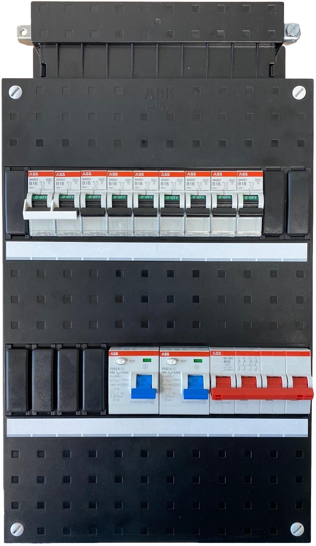 ABB Groepenkast 4 tot 12 groepen 3 fase