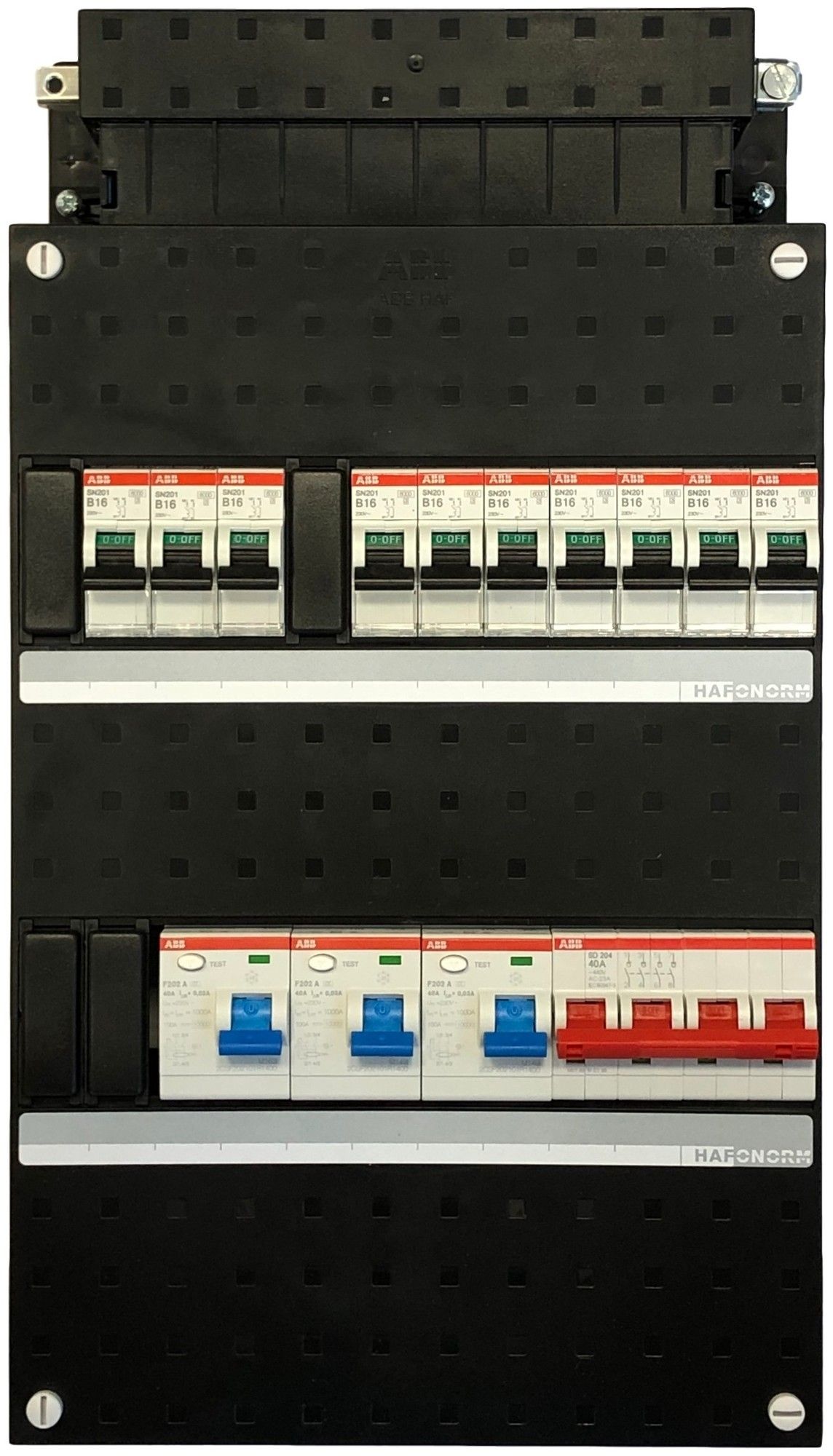 ABB Groepenkast 4 tot 12 groepen 3 fase