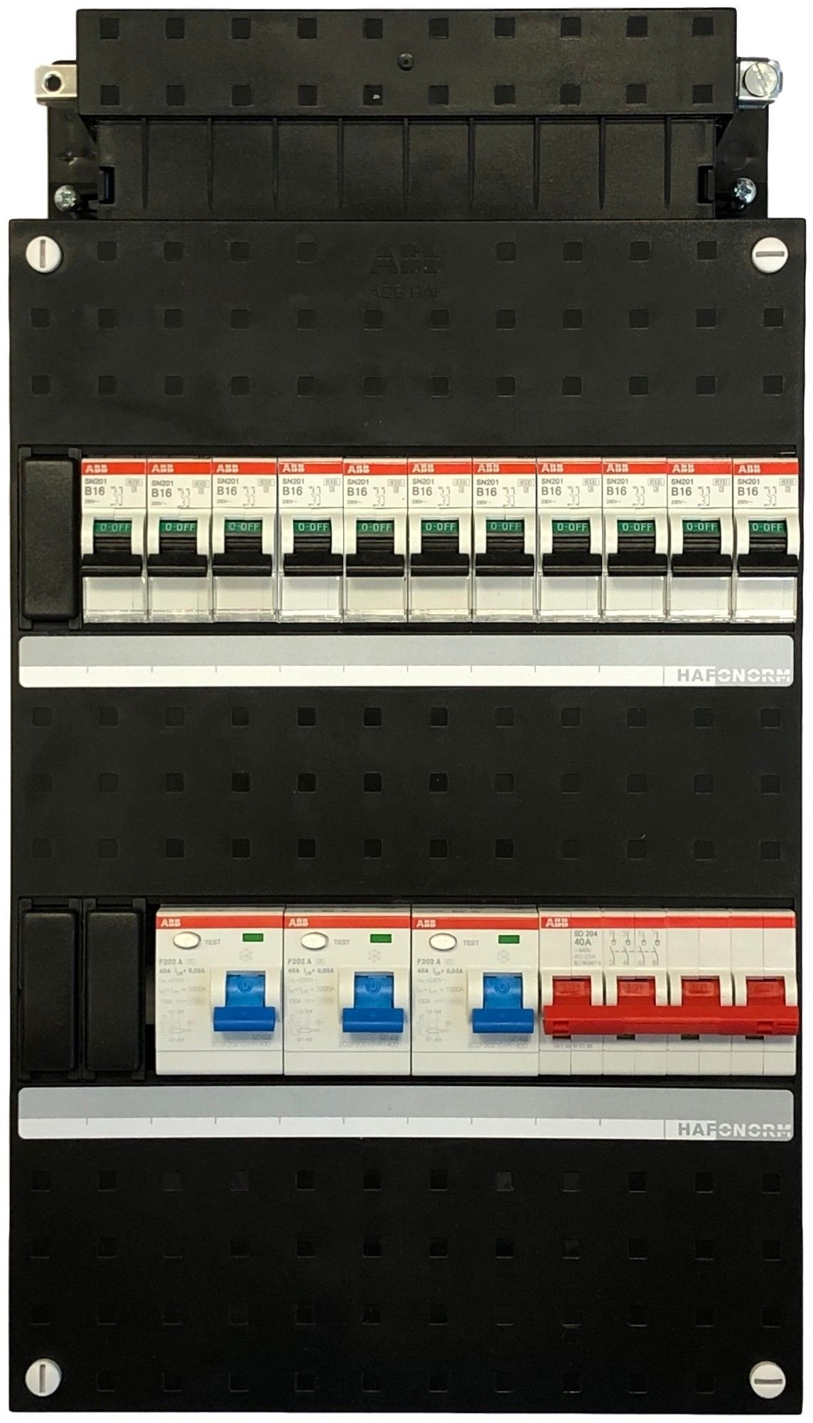 ABB Groepenkast 4 tot 12 groepen 3 fase