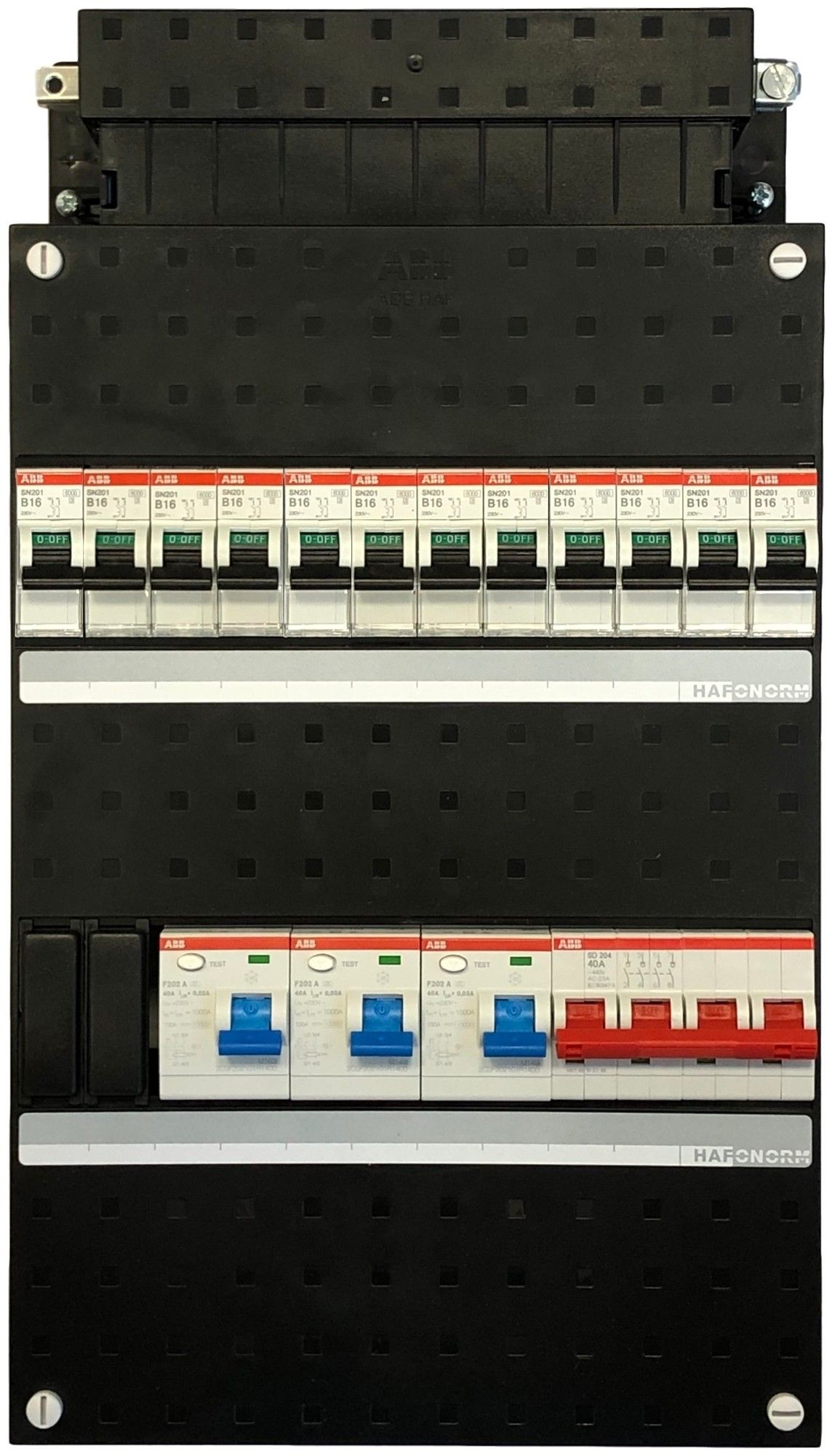 ABB Groepenkast 4 tot 12 groepen 3 fase