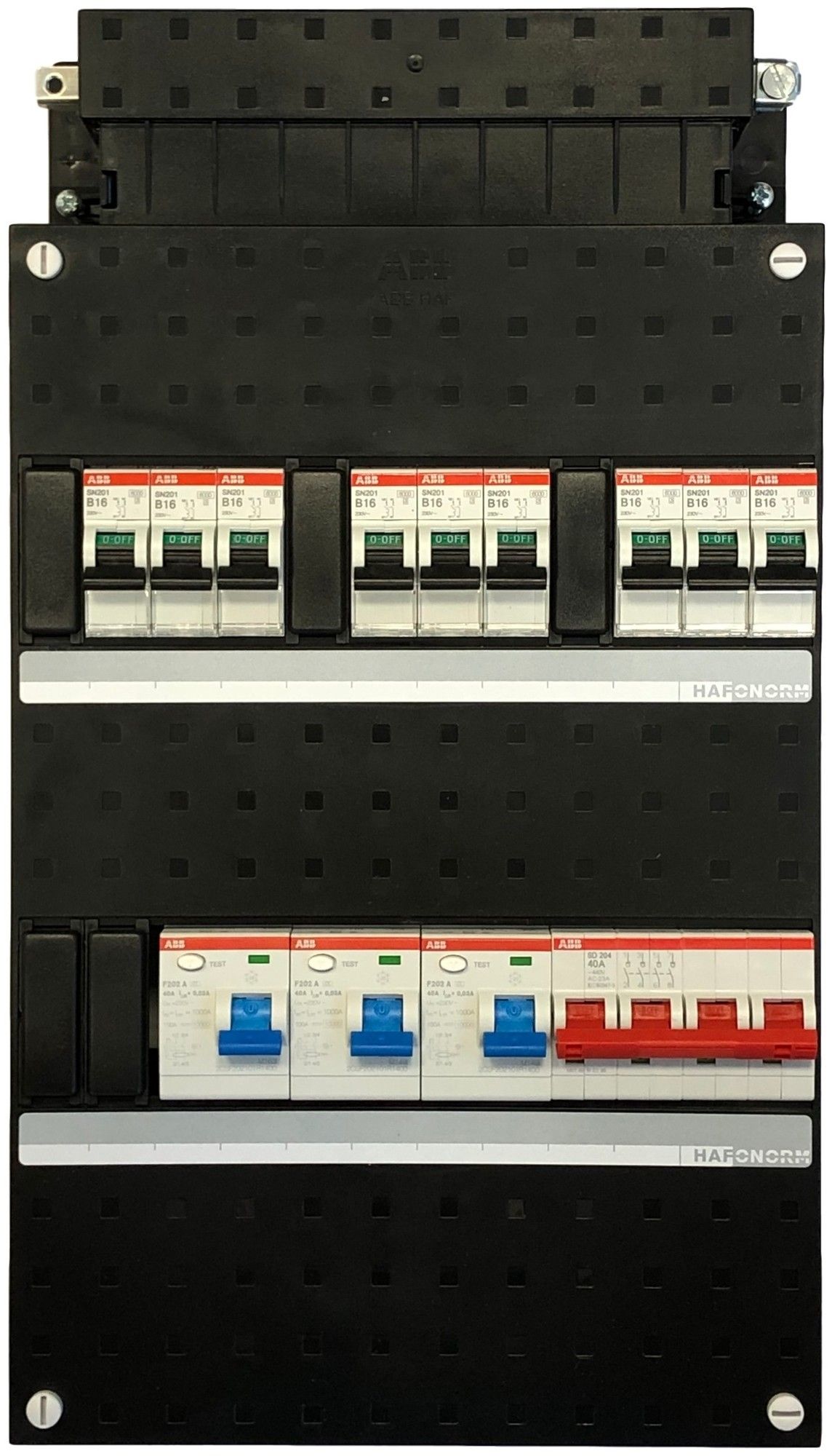 ABB Groepenkast 4 tot 12 groepen 3 fase